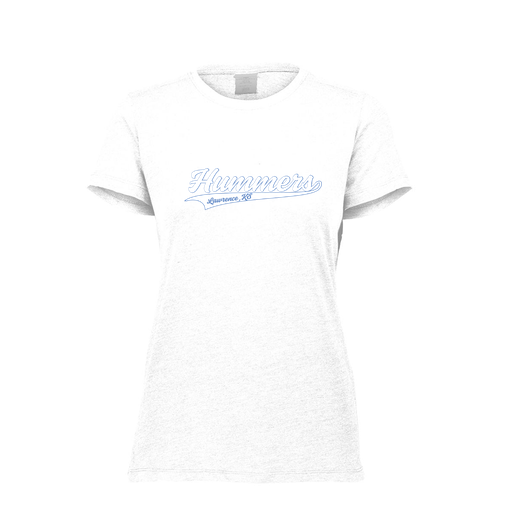 [FTSCUBWH-FAXS-LOGO1] Decker Women's Tri-Blend T-Shirt - Short Sleeve (Female Adult XS, White, Logo 1)