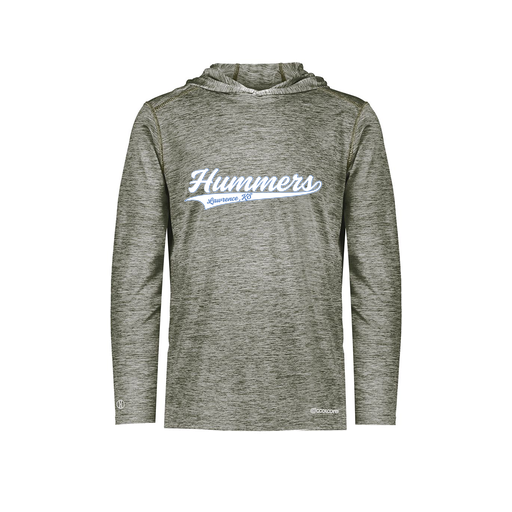 [FOLHCGGY-AS-LOGO1] Decker Men's Charge Hoodie (Adult S, Gray, Logo 1)